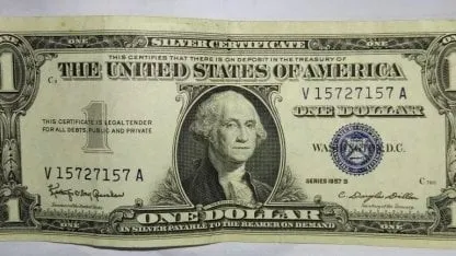 Cómo es el billete de 1 dólar que se vende por USD 1.200