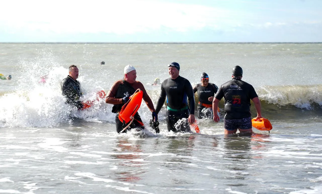 Unos 200 riograndenses participaron de la prueba atlética por Malvinas (5)