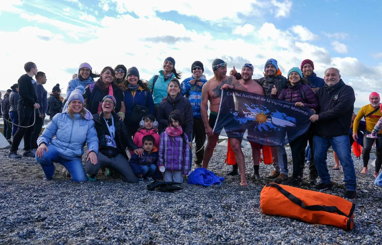 Unos 200 riograndenses participaron de la prueba atlética por Malvinas (4)